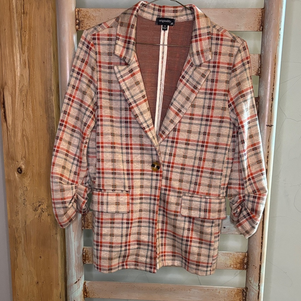 Originality Plaid Jacket - XS